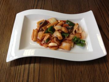 Mixed Vegetables in our Chef's Special Cantonese Sauce