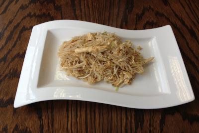 Chicken Vermicelli Noodles & Beansprout with Spring Onion